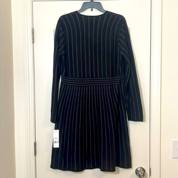 NWT Dana Buchman Black Charcoal Dress Size XL NWT - Picture 2 of 3